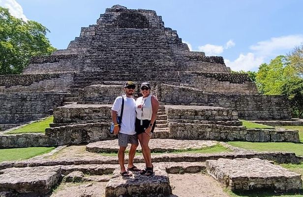 Chacchoben Ruins and Bacalar Lagoon Boat Tour