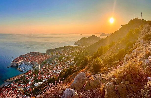 Panoramic Dubrovnik Tour Golden Hour Sunset and Wine Tasting