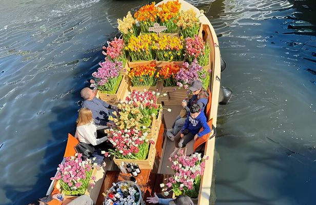 Amsterdam: Exclusive Tulip Tour Canal Cruise