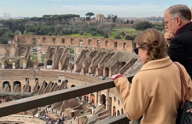 The Colosseum's Attic with 3rd, 4th & 5th Levels with audio guide