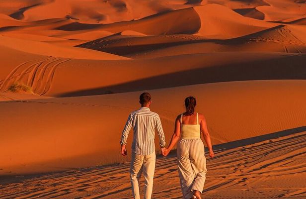 From Marrakech 3 Days Merzouga Sahara Desert Tour luxury