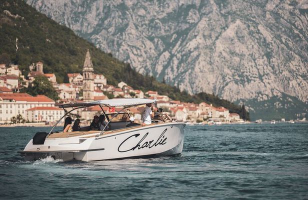 Kotor Bay and Blue Cave Swimming Shared Boat Tour Experience
