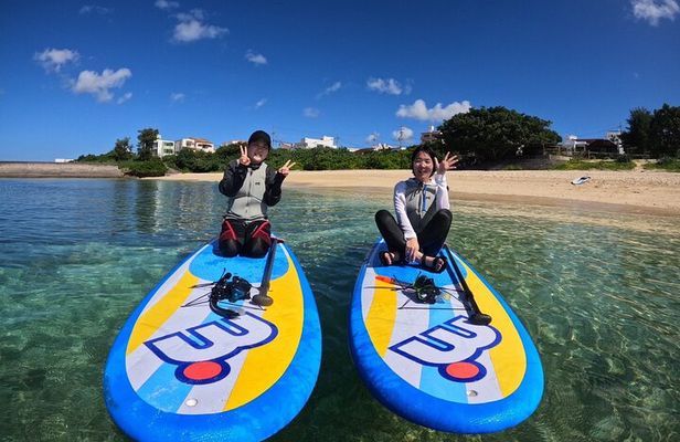 Okinawa West Coast 3-Hour Stand-Up Paddle-boarding Experience