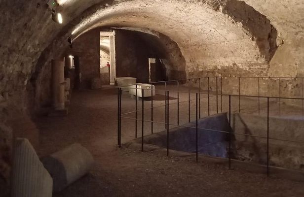 The ancient Roman houses under San Giovanni