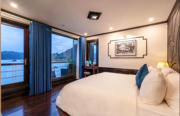 Rosa Cruise 2 Day Explore Halong Bay and Lan Ha Bay from Hanoi