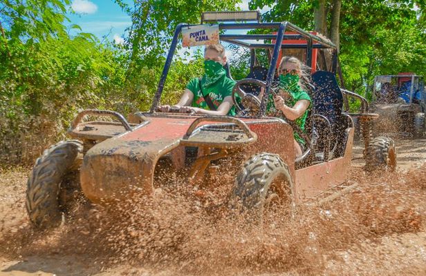 Buggy Tour in Punta Cana with Stops at the Beach and a Cave
