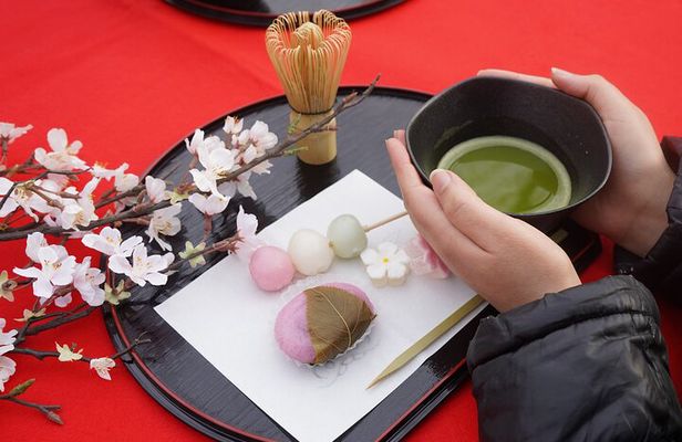 Tokyo Cherry Blossom Matcha Experience in Yoyogi Park (Shibuya)