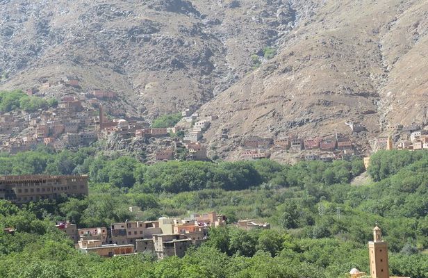 One Day Trek Itinerary imlil to Frozen waterfalls of IGHOULIDNE 