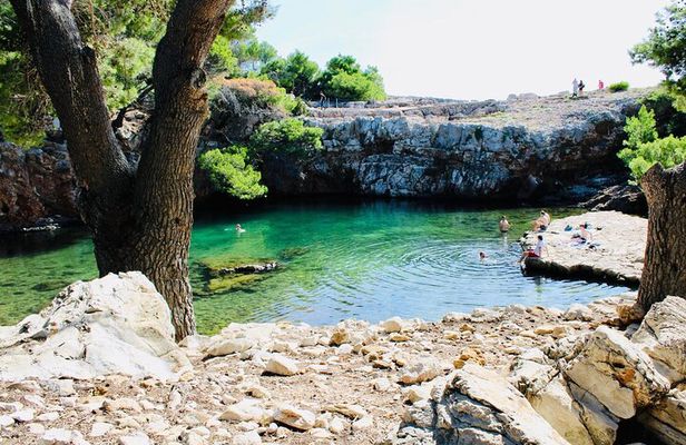 From Cavtat to Lokrum Island, St. Jacobs Beach and Betina cave
