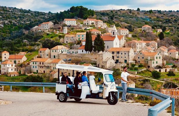 Hvar Lavender Fields,Stone Villages & Scenic Views by eTuk Tuk