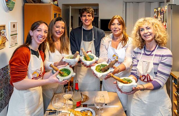 Authentic Pesto Making & Tasting Experience in La Spezia