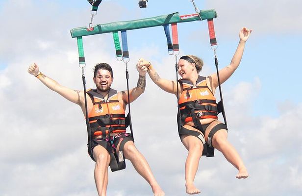 Combo Shared Experience Tour Package in Cancun - Swim & Fly