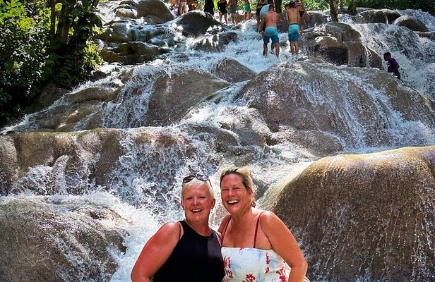  Dunn’s River Secret falls with Horse-back&Bamboo Raft Experience