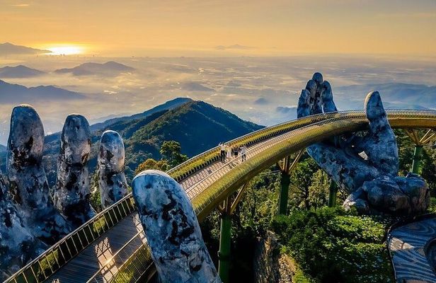 Ba Na Hills & Golden Bridge Small Group Tour–Full Day with Buffet
