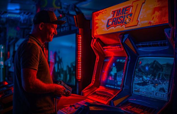 Cyber Arcade in the Centre of Prague