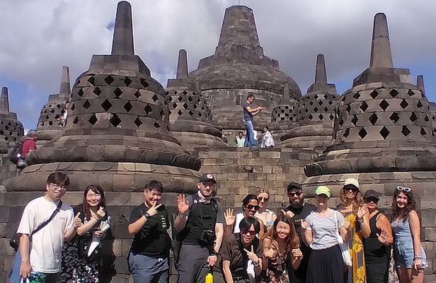 Half day Borobudur temple Climb Up Tour