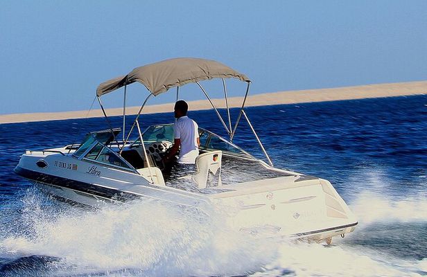 Private Speed Boat Orange Island & Transfer & Snorkeling-Hurghada