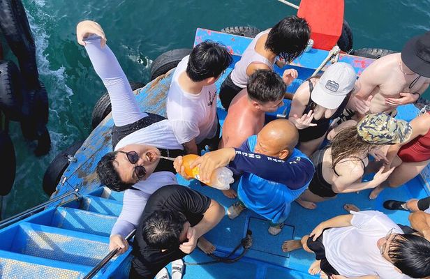 Coral Reef Snorkeling and Floating Bar Party from Nha Trang