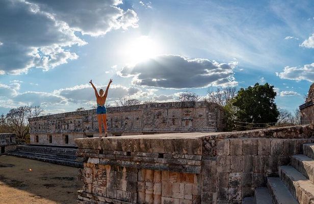 Uxmal and Cenotes Tour from Mérida. Typical Lunch Included