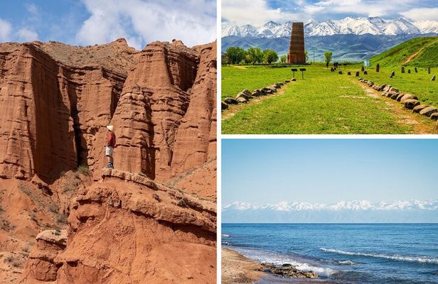 All in One Day: Burana Tower, Konorchek Canyon and Issyk-Kul Lake