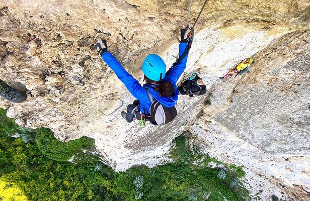 Experience in Via Ferrata in Giorré