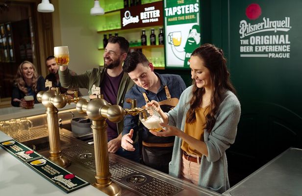 Prague Beer Pouring Class at Pilsner Urquell