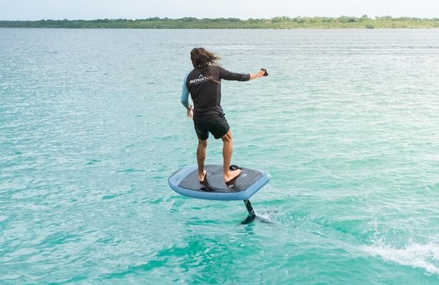 eFoil Rush: Ride the Future on Bacalar's Waters 