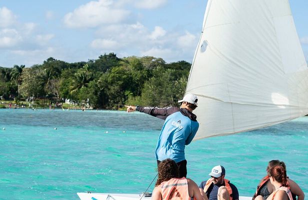 Catamaran Private Tour: Luxury on Bacalar's Lagoon