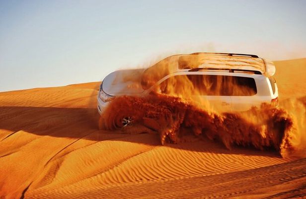 Vip Evening Desert Safari with quad bike,Camel Riding & Dinner