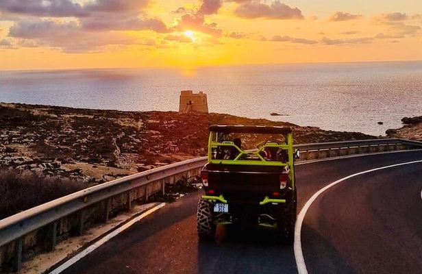 GOZO & Blue Lagoon Jeep Sunset Safari (Comino cave tour)