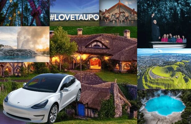 Private 1,2,3 Days Driver & Tesla- Customizable Tour-Unlimited KM