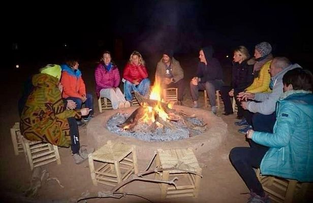 Overnight in Mhamid Desert with Camel Trek Camping in Erg Lihoudi