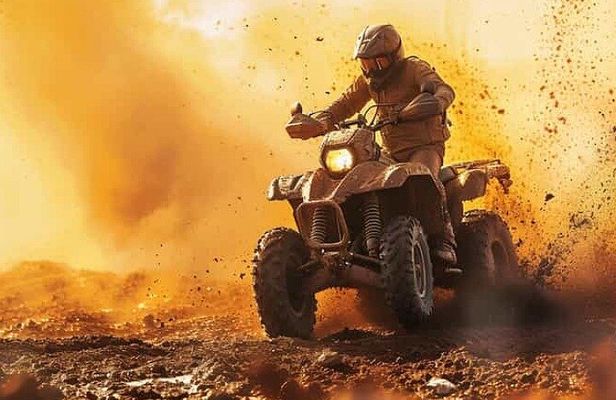 Dinner in agafay desert under the stars with camles&quad tour