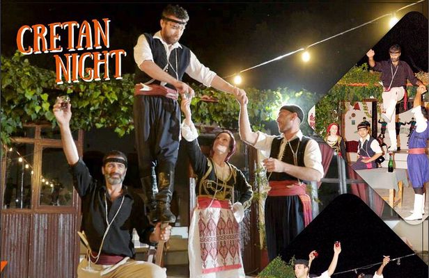Cretan Evening with Traditional Dinner and Dance Show