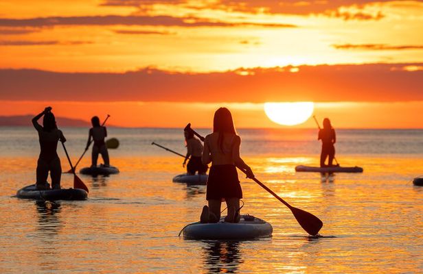 Sunrise Paddle Surf with Instructor and Photos Included