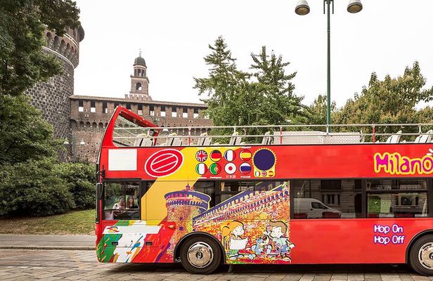 Hop-On Hop-Off Bus Tour in Milan Panoramic Icons Aboard