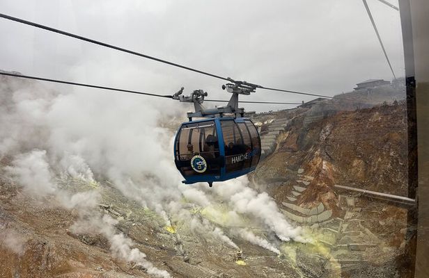 Hakone Private Tour with Onsen and Lake Ashi Cruise