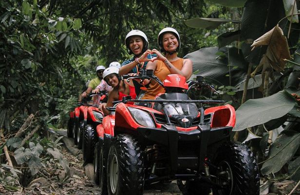 Bali Atv Quad Bike and White Water Rafting - All Include