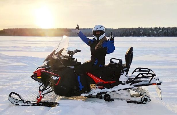 Rovaniemi Snowmobile Adventure & BBQ - 1‑Hour Drive, Small Group