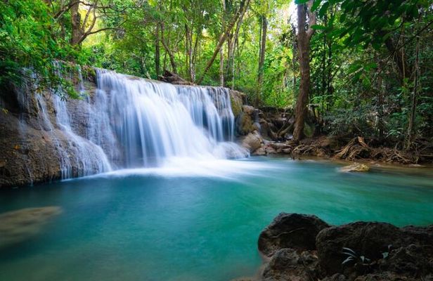 Erawan Waterfall & Kanchanaburi Death Railway Private Tour