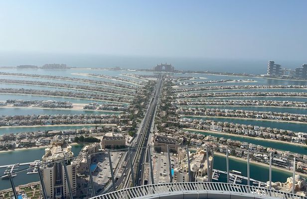 Dubai City Tour The View at Palm Entrance Included