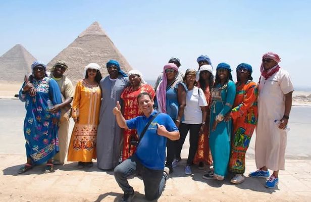VIP Private tour pyramids &Sakkara&Memphis&Free camel ride&lunch 
