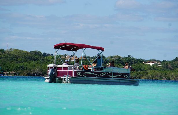 Bacalar Pontoon Boat Tour