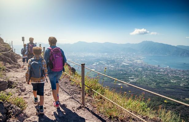 Small Group for Cruisers: Pompeii, Vesuvius + Lunch from Naples
