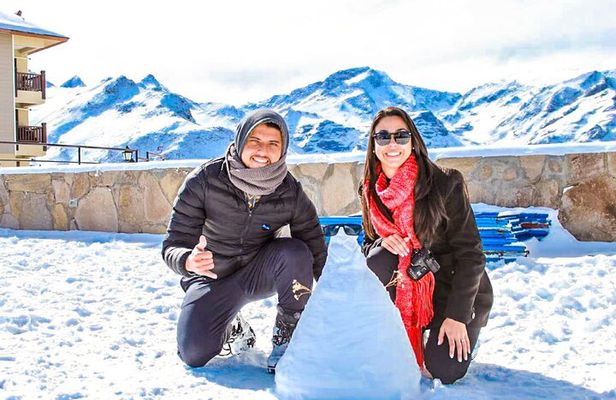 Snow Day: Panoramic Scenic Escape to the Andes