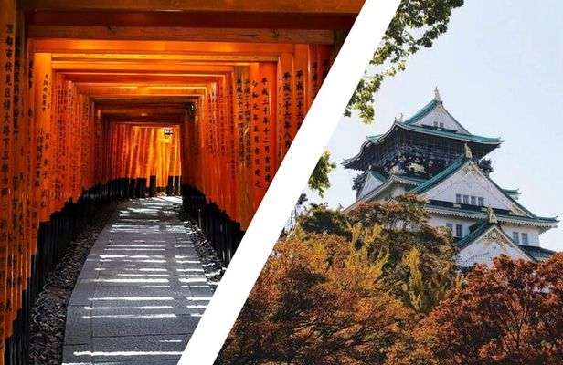 A trip to Kyoto and Osaka in one day