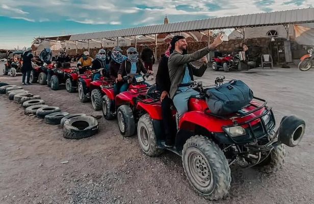 Sinai Desert Escape: Quad Biking Thrills & Camel Ride Serenity