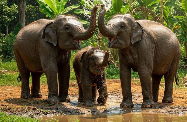 Patong Highlight Elephant Sanctuary with Guide Tour 