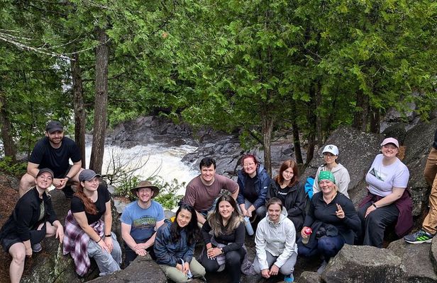 From Toronto: Algonquin Park and Ragged Falls Hike and Canoe