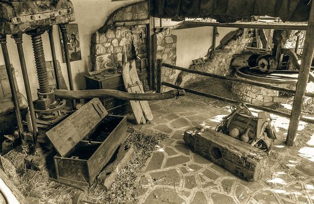 Traditional Olive Oil Making at Spiridi Olive Oil Farm - Crete